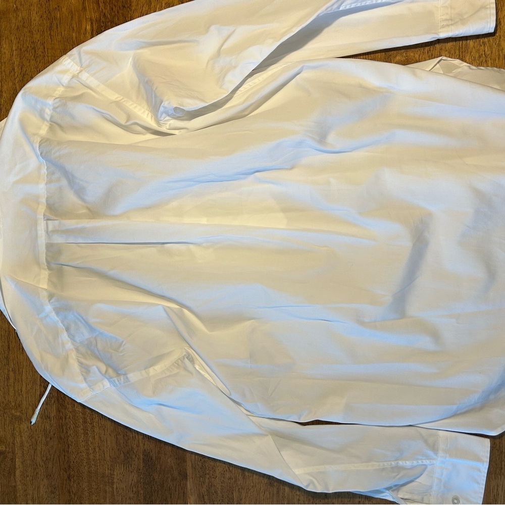 Polo white women’s lace up shirt - Picture 4 of 4
